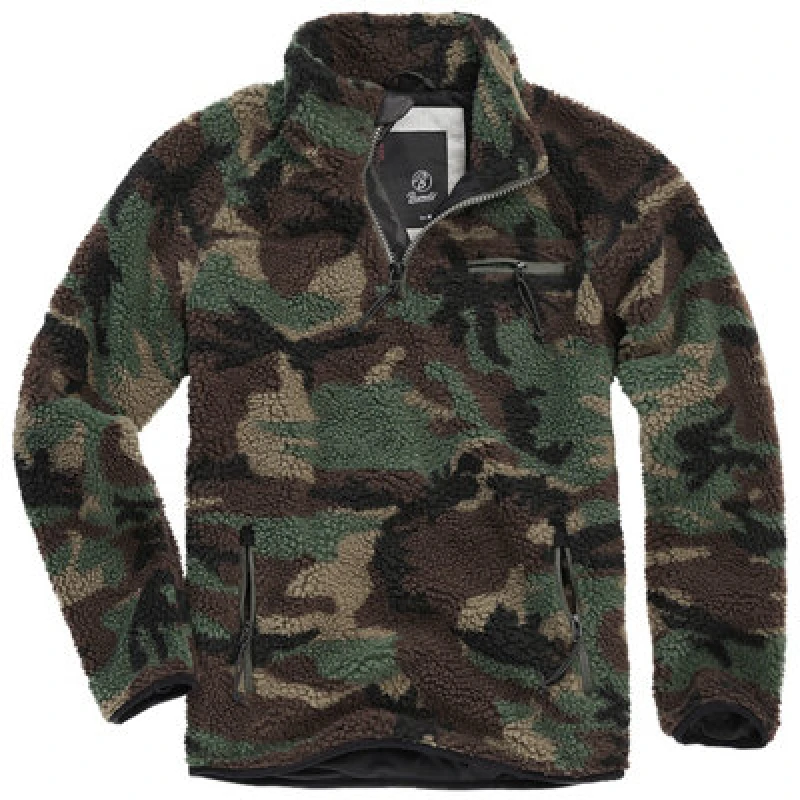 Image of Brandit Fleece Sweatshirt Sweatshirt woodland S Men