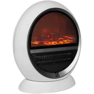 Image of Fan Heater Fireplace White 1500W