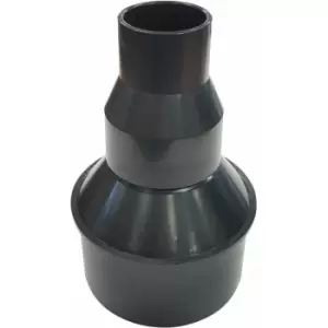 Image of 100/45RC Stepped Dust Extraction Hose Reducer 100mm to 45mm - Charnwood
