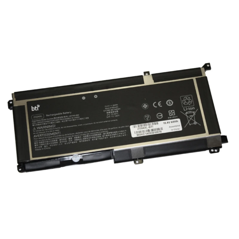 Image of BTI HSTNN-IB8I compatible 64Wh 4-cell battery for HP Zbook Studio G5 E