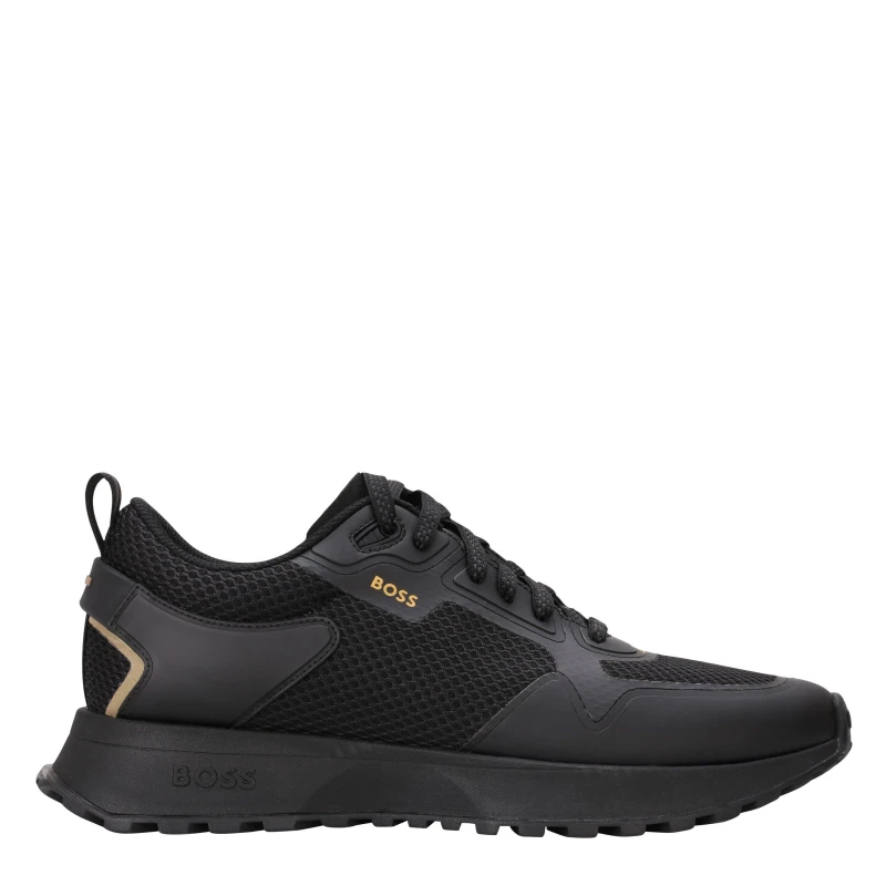 Image of BOSS Jonah Runner Style Trainer - Black 7