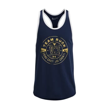 Image of Under Armour Project Rock 7 Bucks Tank Top Mens - Blue