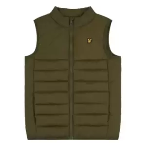 Image of Lyle and Scott Lightweight Gilet Junior Boys - Green