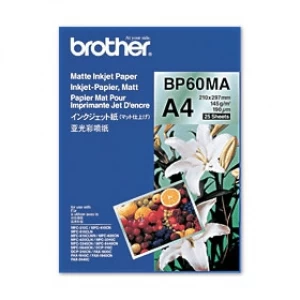 Image of Brother BP60M A4 145gsm Inkjet Printer Paper