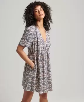 Image of Superdry Vintage Short Sleeve Mini Dress