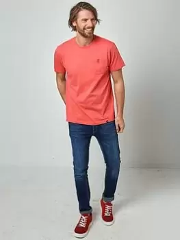 Image of Joe Browns Better Than Basic T-Shirt - Tomato, Tomato, Size L, Men