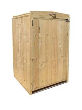 Image of Mercia Garden Products Mercia Pressure Treated Single Bin Store Wood