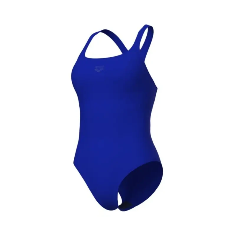 Image of Womens 1 Piece swimsuit Arena Solid Control Pro Bleu Female 46