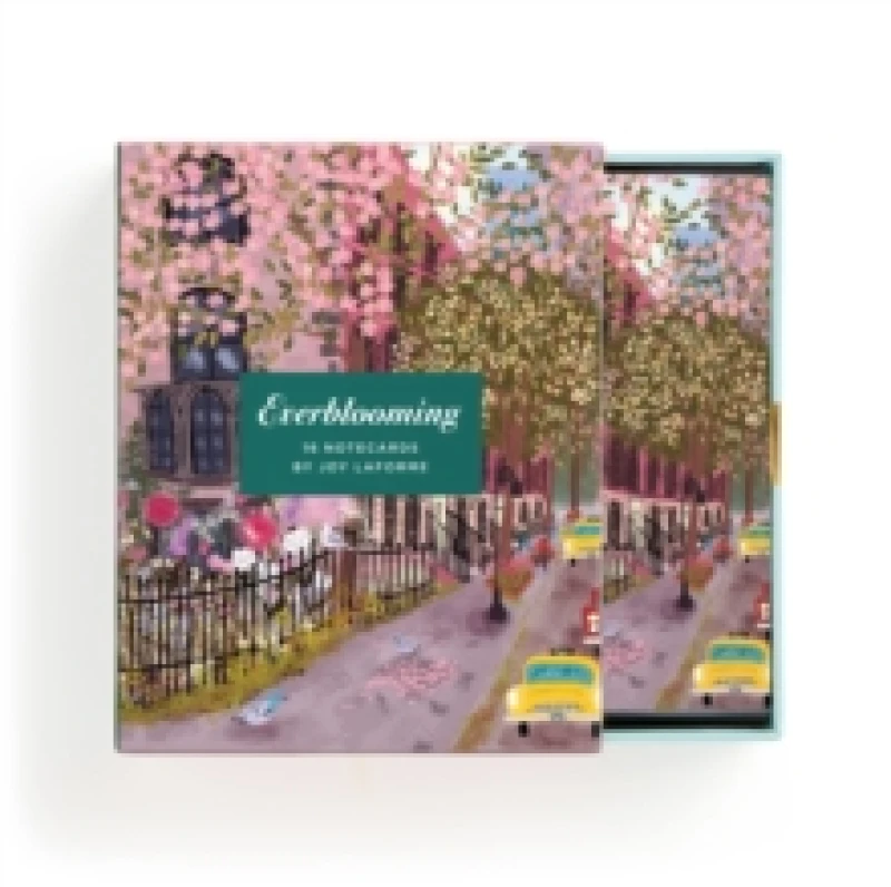 Image of Joy Laforme Everblooming Blank Greeting Card Assortment. Postcard book or pack. By Galison Books