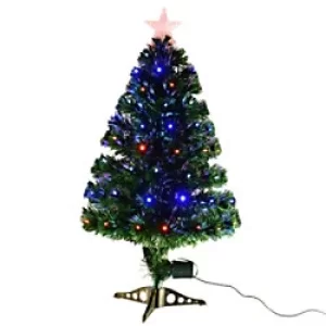 Image of HOMCOM Christmas Tree 02-0760 Green 480 mm x 480 mm x 900 mm