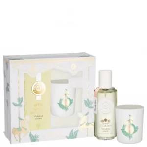 Image of Roger&Gallet Extrait de Cologne Verveine Utopie and Candle Coffret