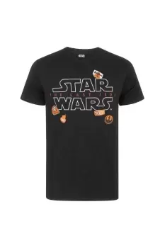 Image of The Last Jedi Badges T-Shirt