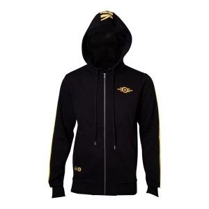 Image of Fallout - Vault-Tec Mens Large Hoodie - Black/Yellow