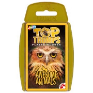 Image of Top Trumps Card Game - Awesome Animals Edition
