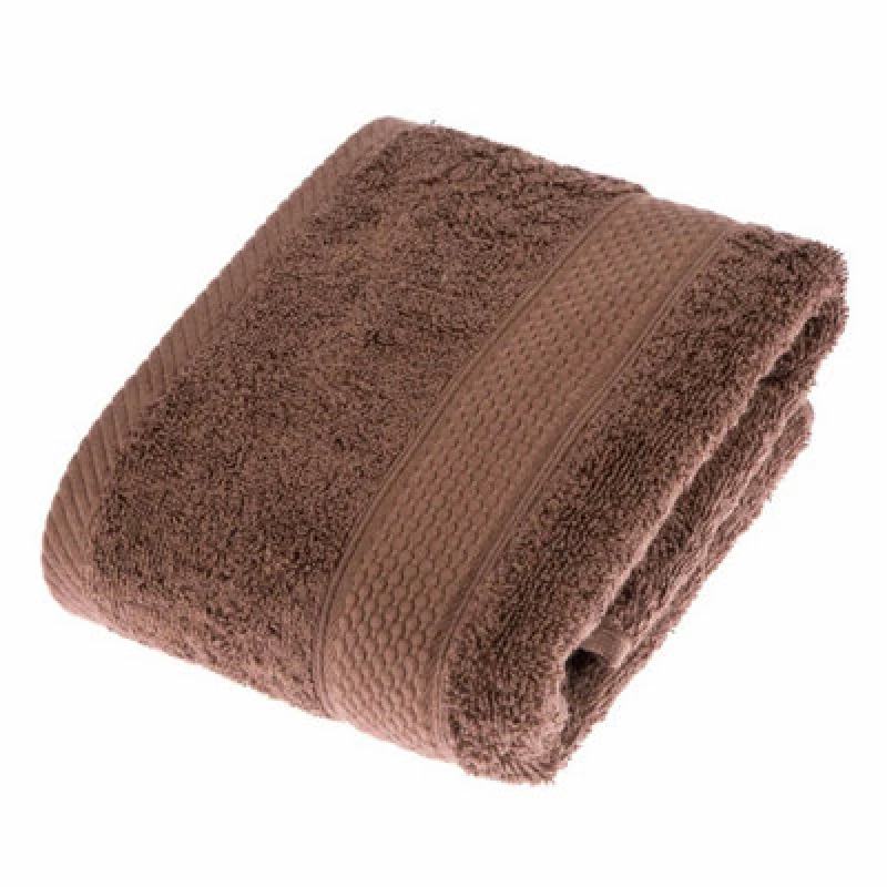 Image of Homescapes Turkish Cotton Chocolate Hand Towel
