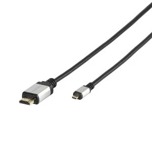 Image of Vivanco Micro High Speed HDMI Cable - 1.2m