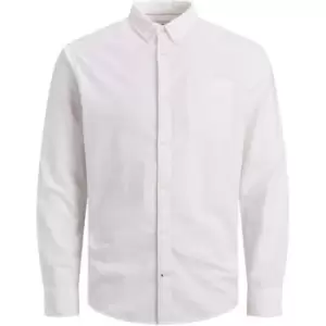 Image of Jack and Jones Oxford Shirt - White