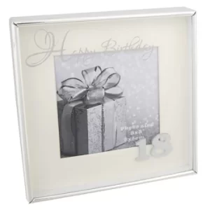 Image of Mirror Message Frame 3x3 18th Birthday