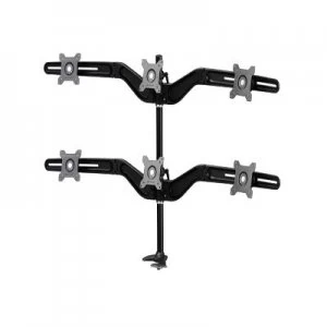 Image of Amer AMR6P flat panel desk mount 61cm (24") Bolt-through Black