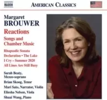 Image of Margaret Brouwer: Reactions: Songs and Chamber Music