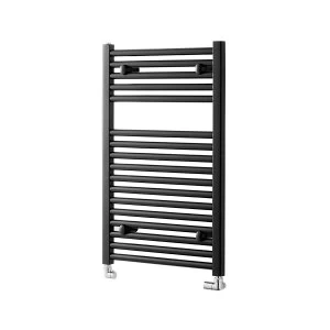 Image of Towelrads Pisa Straight Towel Rail Radiator - Black 800x400
