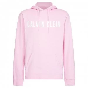Image of Calvin Klein Performance Logo OTH Hoodie - 695 Pink Nktr