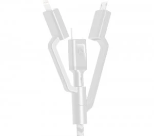 Image of BELKIN USB 2.0 to USB-C, Micro USB & Lightning Cable