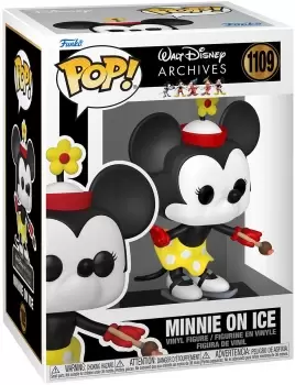 Image of Mickey Mouse Minnie on Ice Vinyl Figure 1109 Funko Pop! multicolor