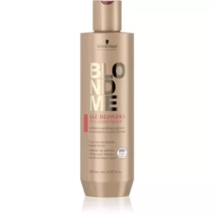 Image of Schwarzkopf Professional Blondme All Blondes Rich Nourishing Conditioner For Coarse Hair 250ml