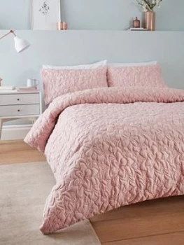 Image of Catherine Lansfield Catherine Lansfield So Soft Pinsonic Floral Duvet Set - Db