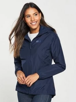 Image of Jack Wolfskin Stormy Point Jacket - Navy Size M Women