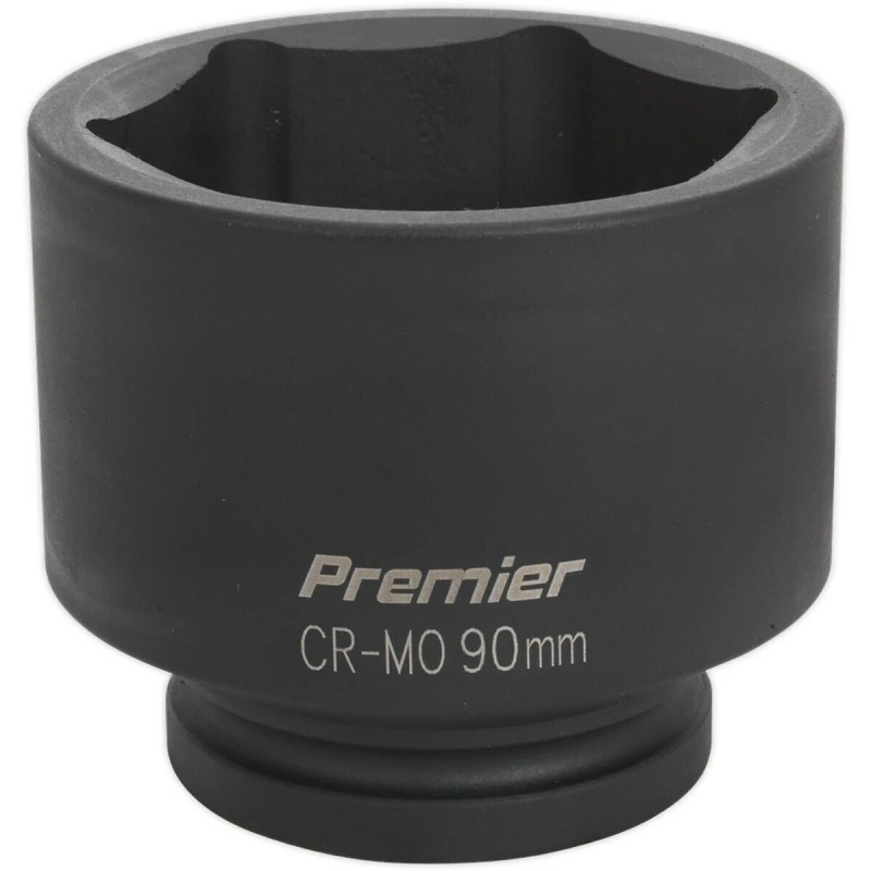 Image of Loops 90mm Forged Impact Socket - 1" Sq Drive - Chromoly Impact Wrench Socket Multi