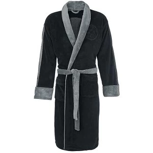 Image of Darth Vader Embossed (Star Wars) Black Hoodless Robe