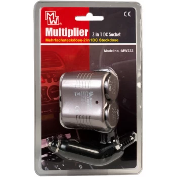 Image of 660.797UK 12Vdc Cigar Lighter Dual Adaptor - Mercury