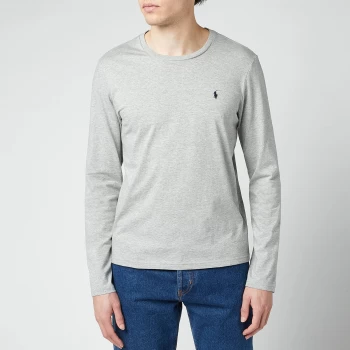 Image of Polo Ralph Lauren Mens Liquid Cotton Long Sleeve T-Shirt - Andover Heather - M