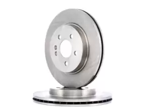 Image of RIDEX Brake disc 82B0180 Brake rotor,Brake discs MERCEDES-BENZ,M-Klasse (W163)