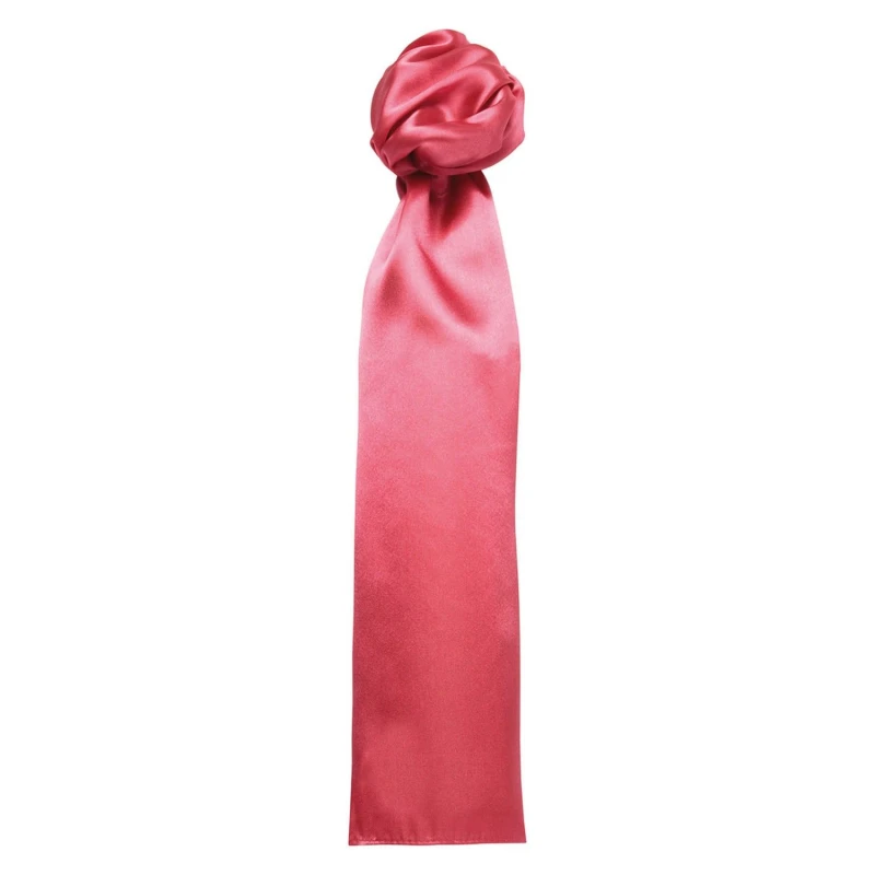Image of Premier Premier Men Colours Plain Scarf in Fuchsia Fuchsia One Size Male 5063470683222