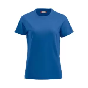 Image of Clique Womens/Ladies Premium T-Shirt (L) (Royal Blue)