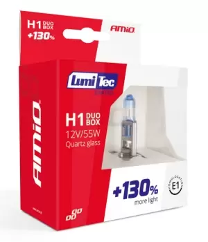 Image of AMiO Light Bulbs H1 01404 Bulb, spotlight VW,AUDI,MERCEDES-BENZ,Golf IV Schragheck (1J1),POLO (9N_),TOURAN (1T1, 1T2),GOLF III (1H1)