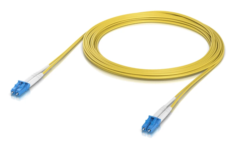 Image of Ubiquiti UACC-OFC-S2-LULU-5M InfiniBand/fibre optic cable LC LC/LC Yel