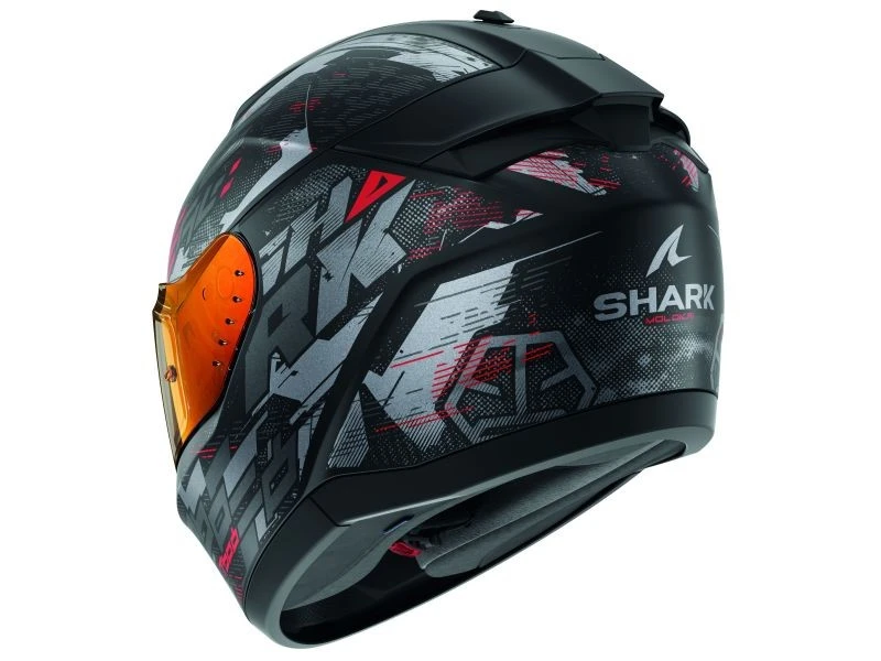 Image of Shark Ridill 2 Molokai Helmet, black-red, Size XS for Men