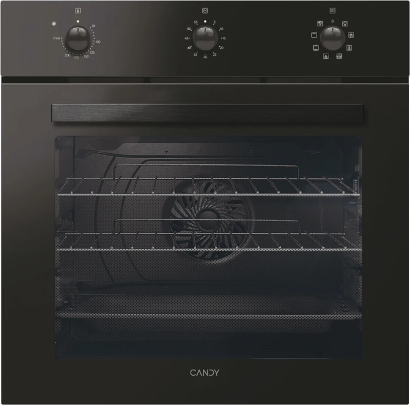 Image of Candy Idea FMICIDC N602/CA Built In Electric Single Oven - Black - A+ Rated