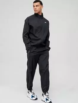 Image of Reebok Workout Ready Tracksuit - Black Size M Men