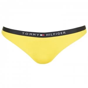 Image of Tommy Bodywear Logo Band Bikini Briefs - 700 EMPIRE YELW