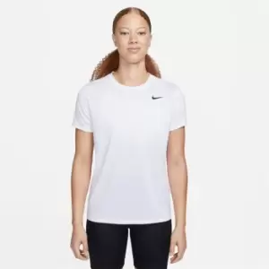 Image of Nike Dri-FIT Womens T Shirt - White