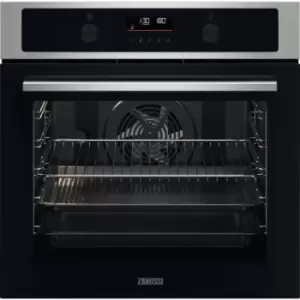 Image of Zanussi ZOPNA7XN Built In Electric Single Oven - Stainless Steel / Black - A+ Rated