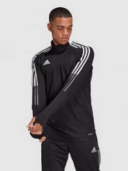 Image of adidas Mens Tiro 21 Training Top, Black Size M Men