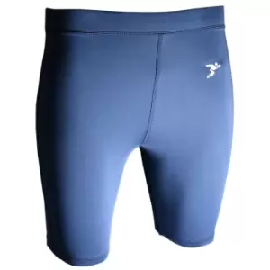 Image of Precision Childrens/Kids Essential Baselayer Sports Shorts (M) (Navy)