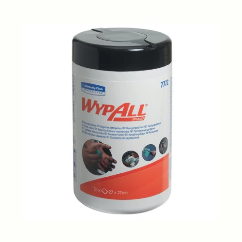Image of Wypall Multipurpose Cleaning Wipes (50 Pack) 7772