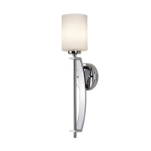 Image of 1 Light Large Wall Light - Polished Chrome Finish, G9